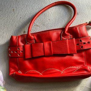 red purse